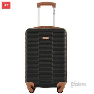 22" Hardside Carry-On Luggage with 360° Spinner Wheels & Combination Lock